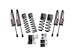 SkyJacker 2-Inch Dual Rate Long Travel Suspension Lift Kit with ADX 2.0 Remote Reservoir Shocks (07-18 Jeep Wrangler JK 2-Door)
