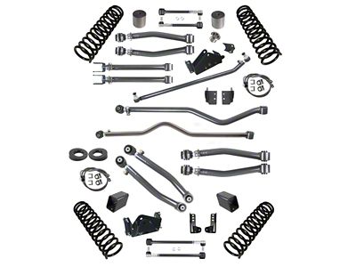 Synergy Manufacturing 4-Inch Stage 3 Suspension Lift Kit (07-18 Jeep Wrangler JK 2-Door)