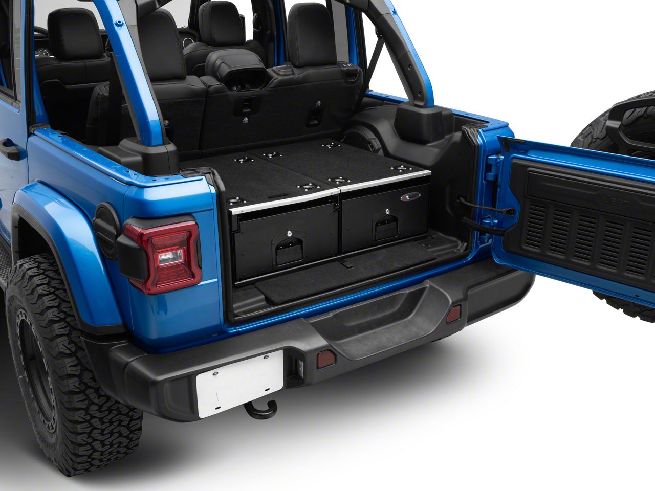 Rugged Ridge Jeep Wrangler Cargo Storage Drawers 13551.42 (1824 Jeep