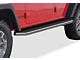 H-Style Running Boards; Polished (07-18 Jeep Wrangler JK 4-Door)
