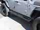 OE Style Running Boards; Black (18-24 Jeep Wrangler JL 4-Door)