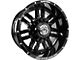 Anthem Off-Road Equalizer Gloss Black Wheel; 18x10 (18-24 Jeep Wrangler JL)