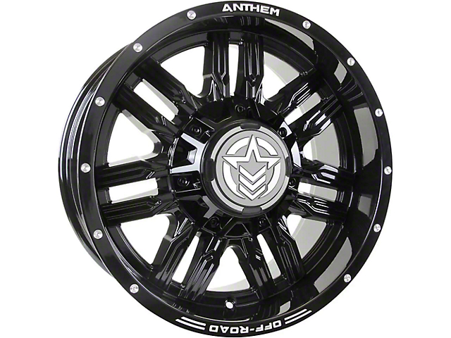Anthem Off-Road Equalizer Gloss Black Wheel; 18x9 (05-10 Jeep Grand Cherokee WK)