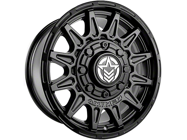Anthem Off-Road Liberty Satin Black Wheel; 18x9 (22-23 Jeep Grand Cherokee WL)