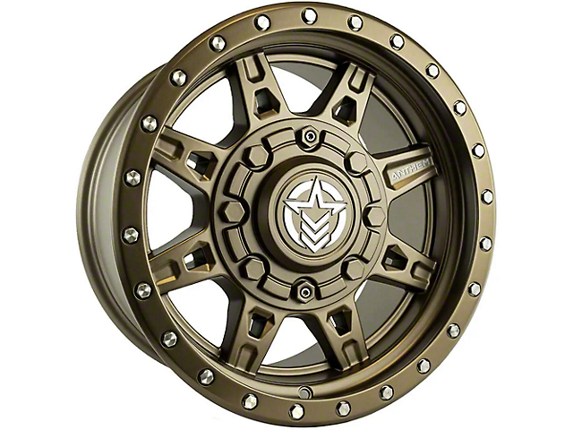 Anthem Off-Road Rogue Bronze Wheel; 17x9 (07-18 Jeep Wrangler JK)