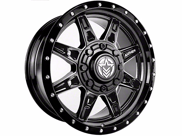Anthem Off-Road Rogue Gloss Black Milled Wheel; 18x9 (11-21 Jeep Grand Cherokee WK2)