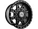 Anthem Off-Road Rogue Satin Black Wheel; 17x9 (18-24 Jeep Wrangler JL)