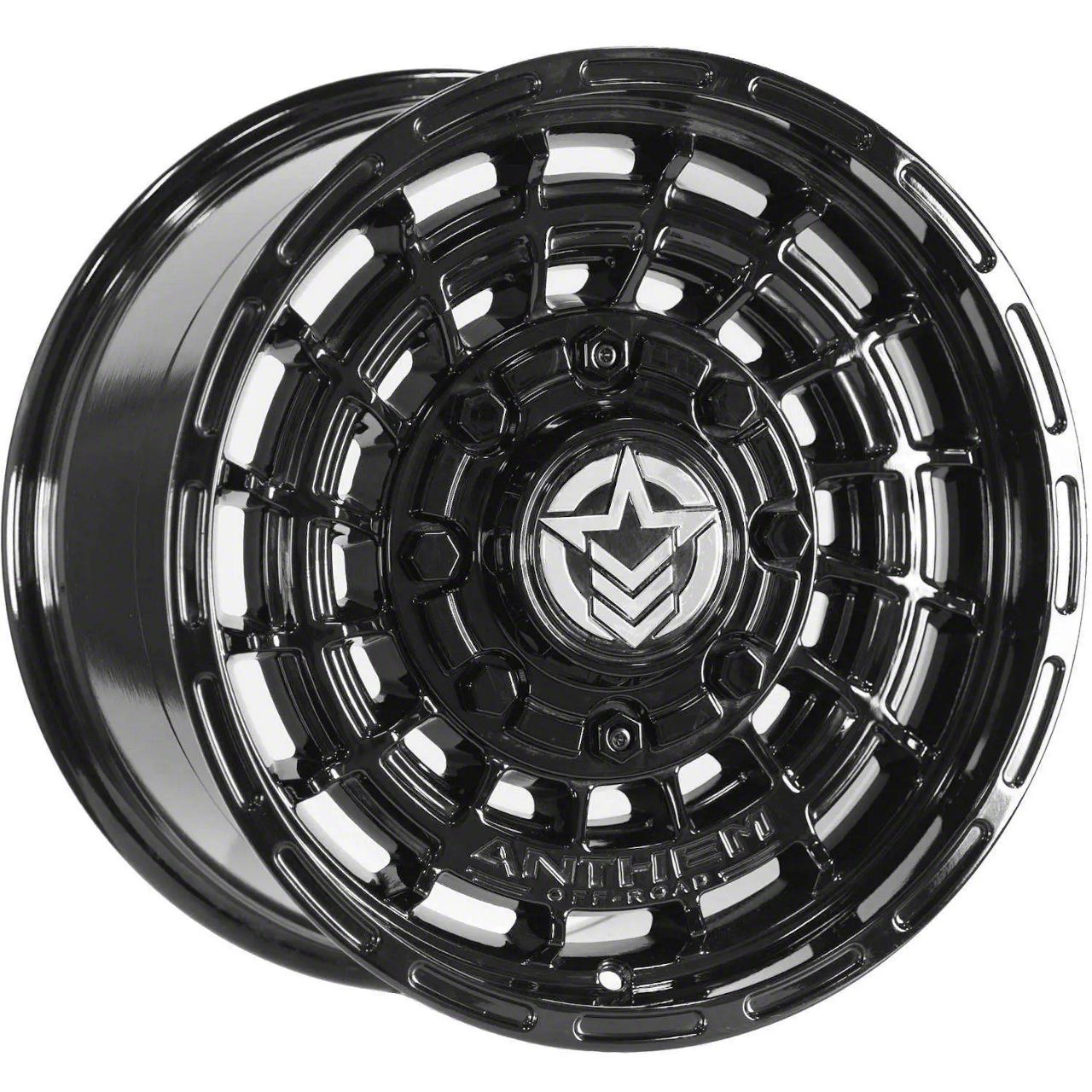 Anthem Off-Road Viper Gloss Black Wheel; 17x9 (18-23 Jeep Wrangler JL)