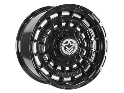 Anthem Off-Road Viper Gloss Black Wheel; 17x9 (20-24 Jeep Gladiator JT)