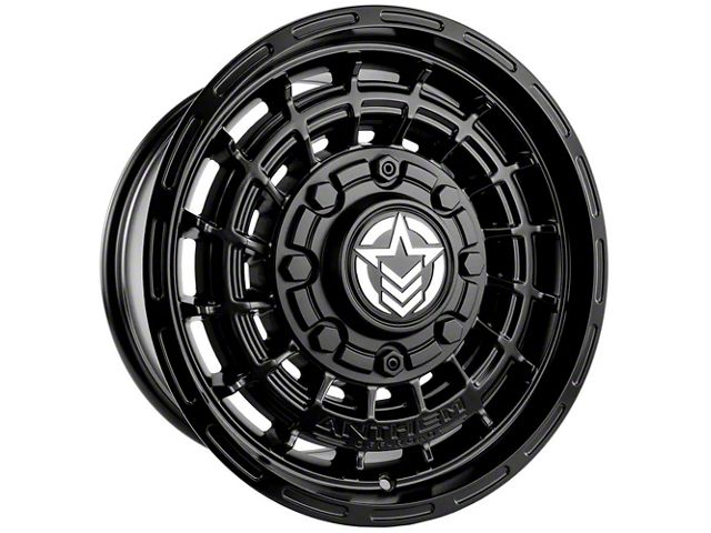 Anthem Off-Road Viper Satin Black Wheel; 17x9 (18-24 Jeep Wrangler JL)