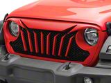 RedRock Titus Grille; Unpainted (18-26 Jeep Wrangler JL w/o TrailCam)