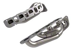 AFE 1-7/8-Inch Twisted Steel Shorty Headers; Raw (21-24 Jeep Wrangler JL Rubicon 392)