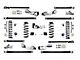 EVO Manufacturing 4.50-Inch High Clearance Long Arm Suspension Lift Kit (18-24 2.0L or 3.6L Jeep Wrangler JL 4-Door, Excluding 4xe)