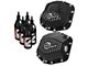 AFE Pro Series Dana M210 Front and Dana M220 Rear Differential Covers with 75w-90 Gear Oil; Black (18-24 2.0L or 3.6L Jeep Wrangler JL, Excluding Rubicon)