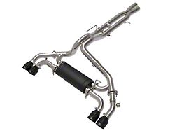 AFE Vulcan Series 3-Inch to 2.50-Inch Cat-Back Exhaust with Black Tips (21-23 Jeep Wrangler JL Rubicon 392)