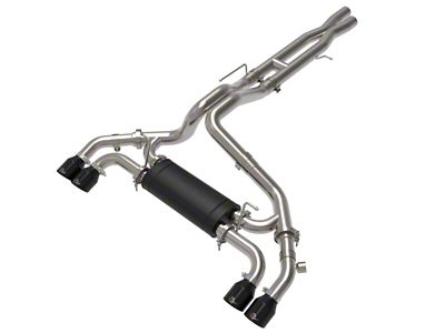 AFE Vulcan Series 3-Inch to 2.50-Inch Cat-Back Exhaust System with Black Tips (21-24 Jeep Wrangler JL Rubicon 392)