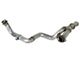 AFE Twisted Stainless Steel Y-Pipe (18-24 3.6L Jeep Wrangler JL)