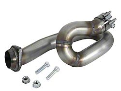 AFE Twisted Steel Loop Relocation Pipe (20-23 3.6L Jeep Gladiator JT)