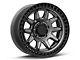 Black Rhino Calico Matte Gunmetal with Matte Black Lip Wheel; 17x8.5 (18-24 Jeep Wrangler JL)
