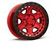 Black Rhino Reno Candy Red Wheel; 17x9 (18-24 Jeep Wrangler JL)