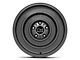 Black Rhino Solid Matte Gun Black Wheel; 17x9.5 (07-18 Jeep Wrangler JK)