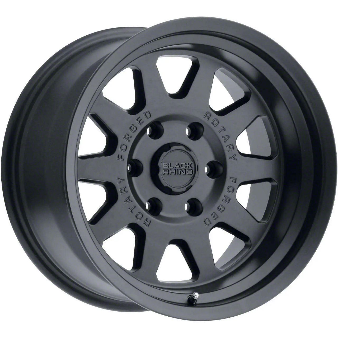 Black Rhino Jeep Gladiator Stadium Matte Black Wheel; 17x9.5 1795SDM