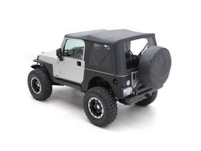 Smittybilt XRC Corner Guards; Black (76-86 Jeep CJ7)
