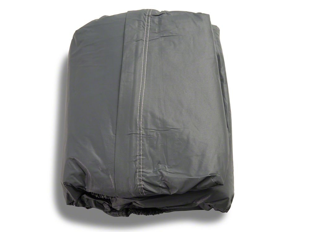 RedRock 4-Layer Breathable Full Car Cover; Gray (76-06 Jeep CJ7 ...