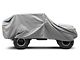 RedRock 4-Layer Breathable Full Car Cover; Gray (76-06 Jeep CJ7, Wrangler YJ & TJ, Excluding Unlimited)