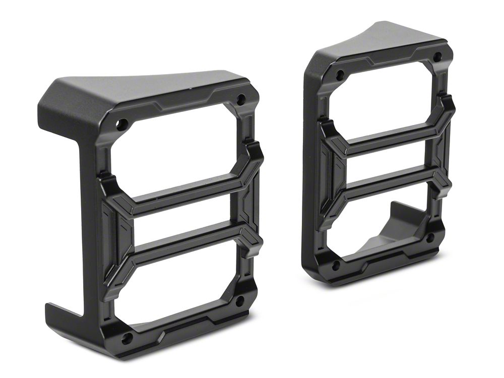 Barricade HD Aluminum Tail Light Guards (07-18 Jeep Wrangler