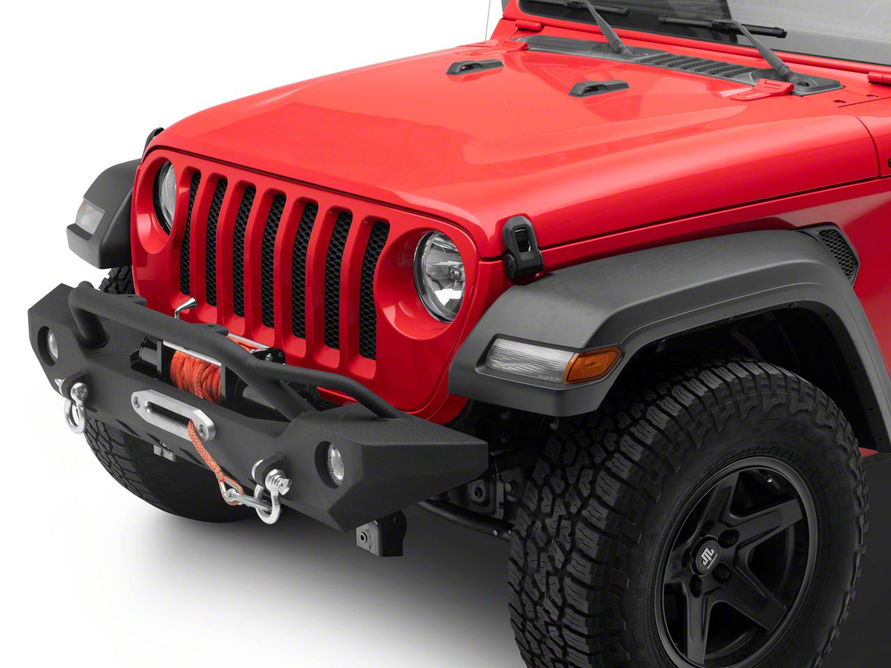 Jeep Wrangler HD Front Bumper (18-24 Jeep Wrangler JL) - Free Shipping