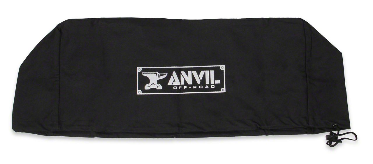 Anvil Off-Road Winch Cover; Black
