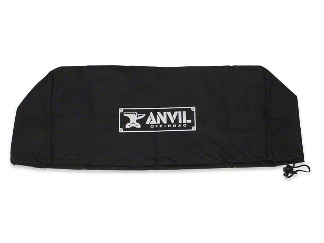 Anvil Off-Road Winch Cover; Black