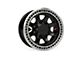 Teraflex Olympus Beadlock Off-Road Metallic Black 8-Lug Wheel; 17x9 (07-18 Jeep Wrangler JK)