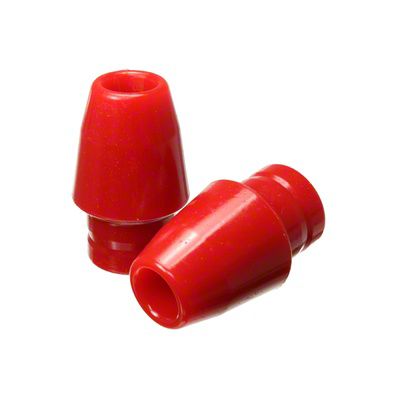 Jeep Wrangler Extended Height Front Bump Stops for 1.75-Inch Lift; Red ...