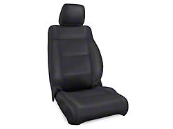 PRP Front Seat Covers; All Black (13-18 Jeep Wrangler JK)