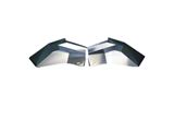 Motobilt High Line Blank Inner Fenders; Bare Steel (97-06 Jeep Wrangler TJ)