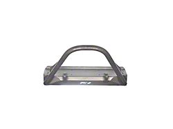 Motobilt Stubby Front Bumper with Stinger; Bare Steel (76-86 Jeep CJ7)