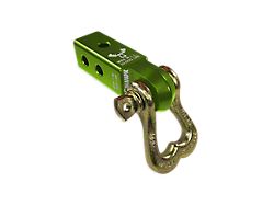 Moose Knuckle Offroad XL Shackle/Mohawk 2.0 Receiver Combo; Bean Green/Brass Knuckle (Universal; Some Adaptation May Be Required)