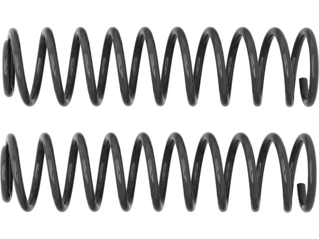 Rancho 2.50-Inch Front Lift Coil Springs (97-06 Jeep Wrangler TJ)