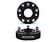 Supreme Suspensions 2-Inch PRO Billet 5 x 114.3mm to 5 x 127mm Wheel Adapters; Black; Set of Four (87-06 Jeep Wrangler TJ)