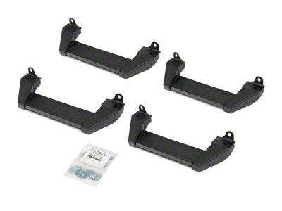 RIVAL 4x4 Detachable Drop Steps for Rival Side Rock Rails Only (18-24 Jeep Wrangler JL 4-Door)