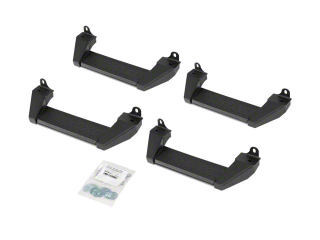 RIVAL 4x4 Detachable Drop Steps for Rival Side Rock Rails Only (18-24 Jeep Wrangler JL 4-Door)