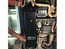M.O.R.E. Gas Tank Skid Plate; Green (18-23 Jeep Wrangler JL 2-Door)