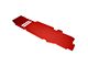 M.O.R.E. Gas Tank Skid Plate; Red (18-24 Jeep Wrangler JL 4-Door, Excluding EcoDiesel)
