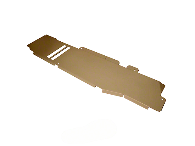M.O.R.E. Gas Tank Skid Plate; Tan (18-23 Jeep Wrangler JL 4-Door, Excluding EcoDiesel)