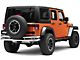 Smittybilt Tubular Rear Bumper with Hitch; Stainless Steel (07-18 Jeep Wrangler JK)