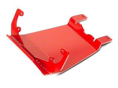 Rancho rockGEAR Dana 44 Front Differential Skid Plate; Red (18-24 Jeep Wrangler JL)