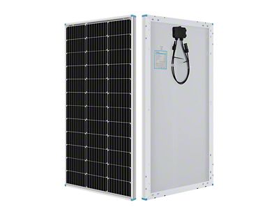 100 Watt 12V Monocrystalline Solar Panel Compact Design; 1-Piece