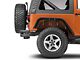 Smittybilt Tubular Rear Bumper with Hitch; Textured Black (07-18 Jeep Wrangler JK)